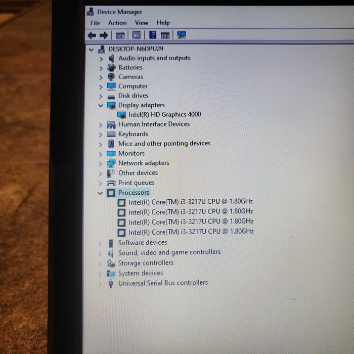 HP Envy Sleekbook-Intel i3/3217U-8GB-128 GB SSD-14"HD-Intel HD4000~2GB