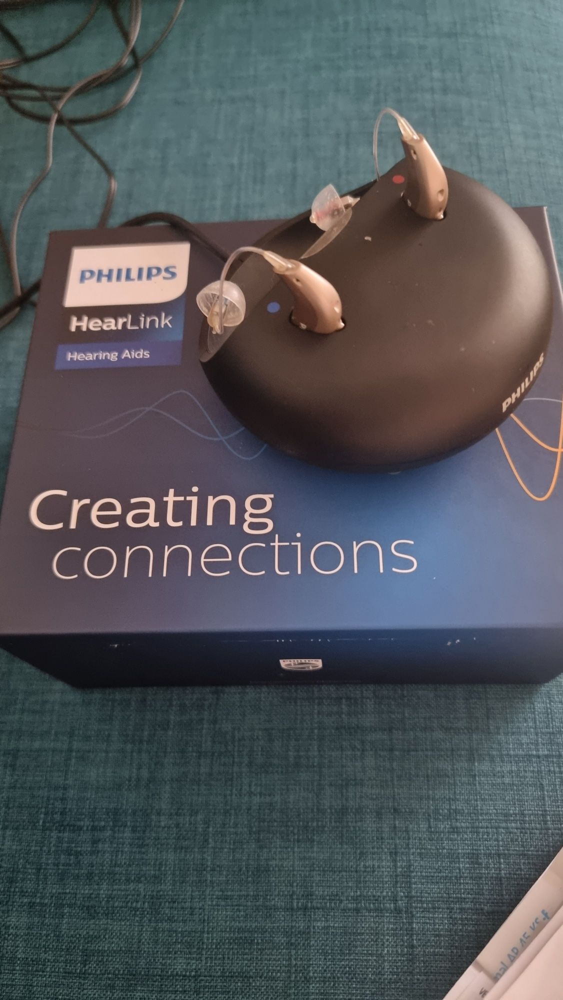 Set  auditiv Philips Hearlink 2030 MNRTR garantie 12 luni+ adaptor TV