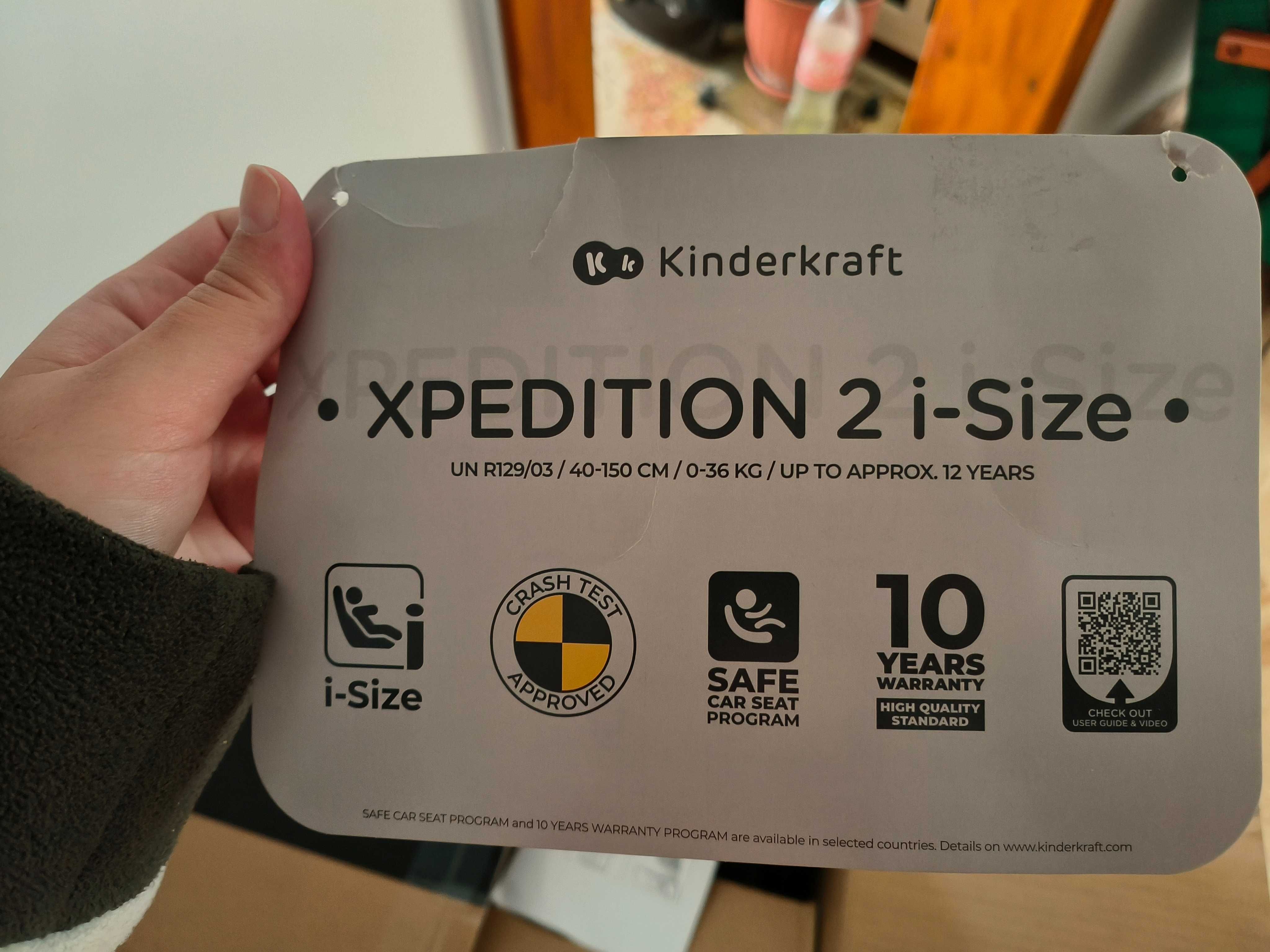 Scaun auto copii KinderKraft Xpedition 2 i-Size