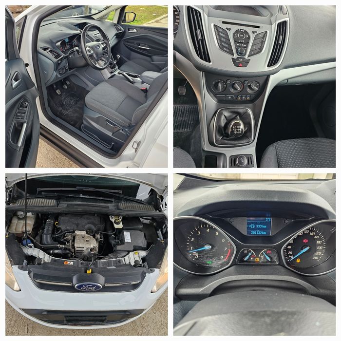 Vând Ford C-Max Grand , 2013 , 7 locuri ,benzină 1.0 , euro 5 ,