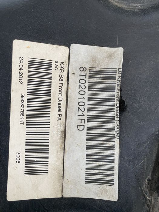 Rezervor combustibil motorina audi a4 b8 audi a5 2.0tdi cgl cjc cah