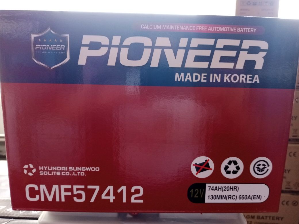Akumlyator Pioneer74Ah