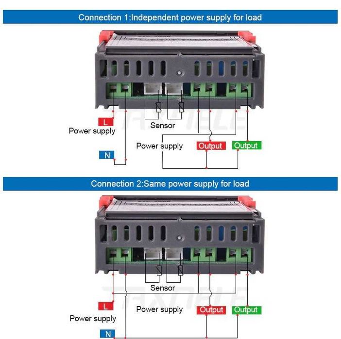 Termostat dublu dual control 220V maternitate incubator STC 3008