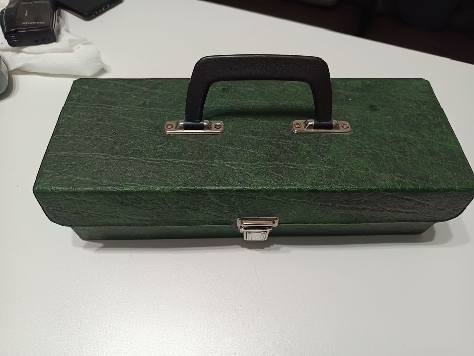 Geanta vintage transport casete audio