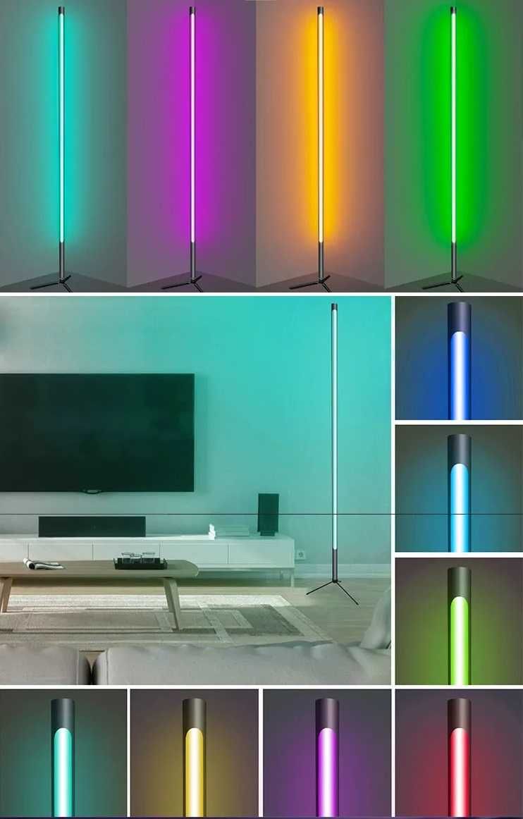 Напольная RGB лампа (торшер, светильник, ночник) 120 см
