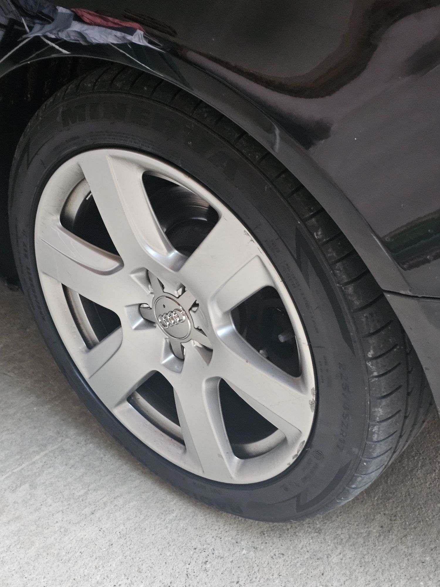 Vând roți aliaj r17 5x112