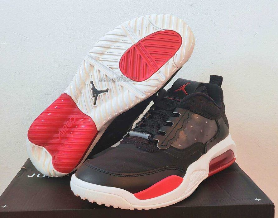 NIKE AIR JORDAN MAX 200 Black 45.0 номер 29.0см стелка ЧИСТО НОВ Кутия