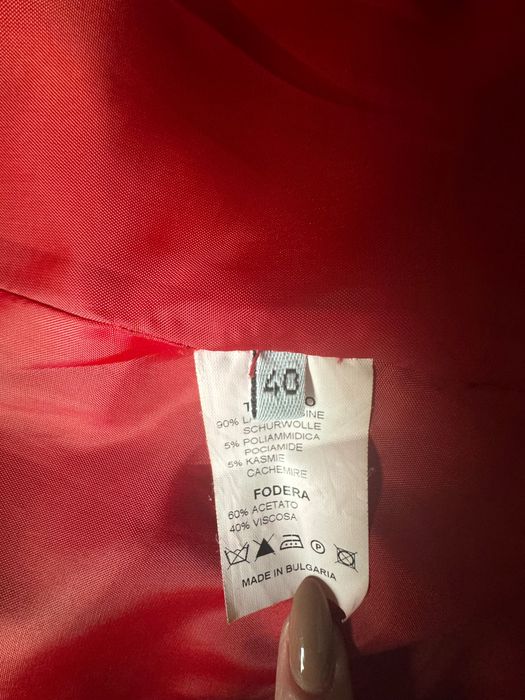 Червено палто Laltramoda