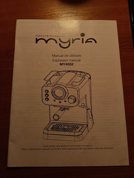 Expresor myria 1100 w 15 Bari