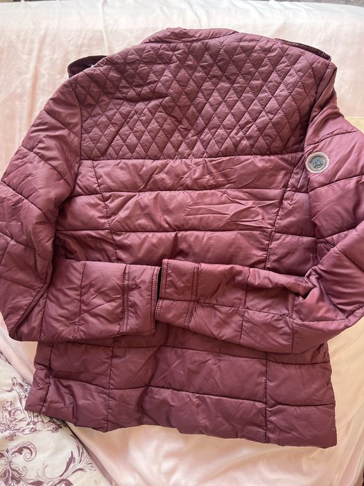 Дамско яке superdry бордо