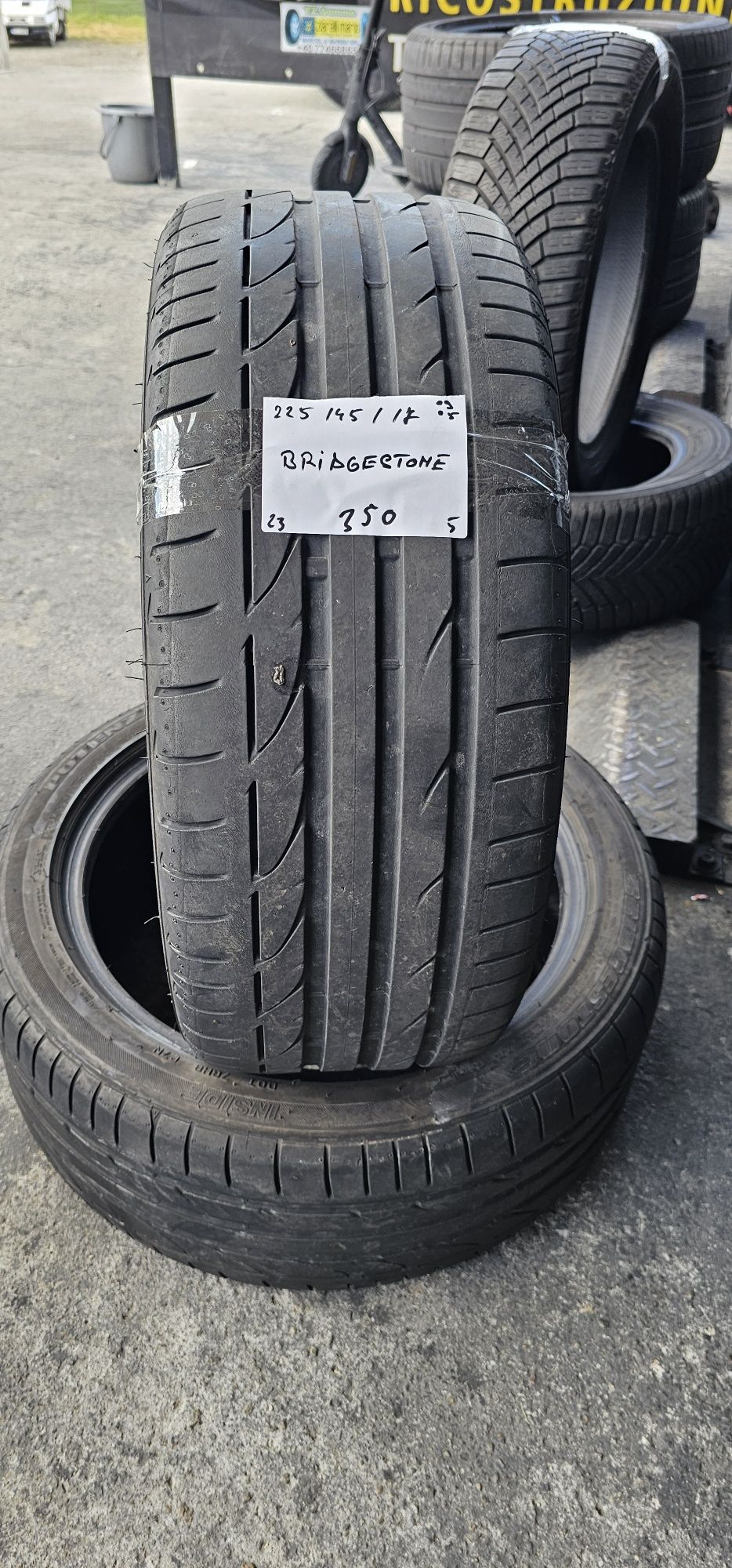 225 45 R 17 Bridgestone vară