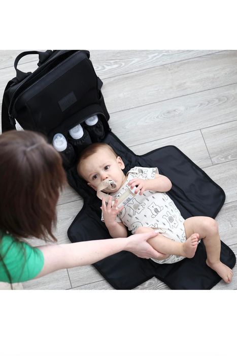 Раница за бебешки пелени Augie Dean Diaper Bag