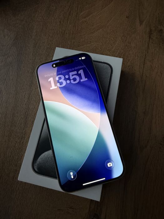 Iphone 15 Pro , baterie 91%