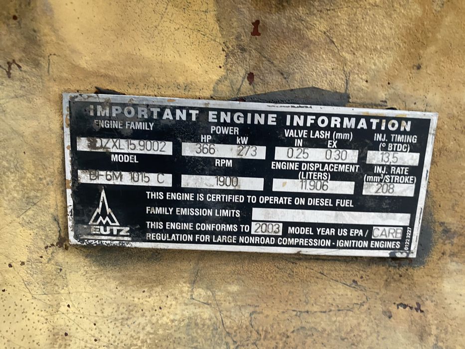 Motor Deutz BF-6M 1015 C