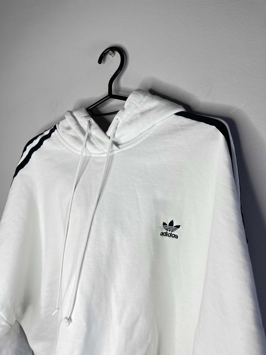 Adidas Originals Cropped 3-Stripe Hoodie Дамско Горнище