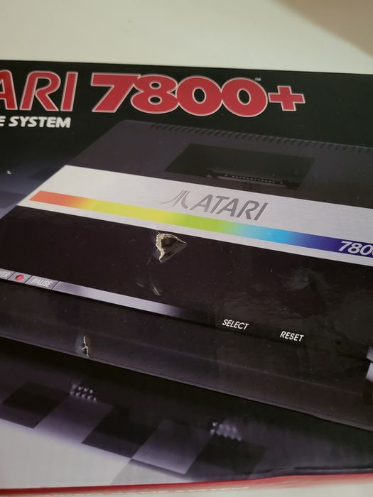 Atari 7800+ Mini and Paddles