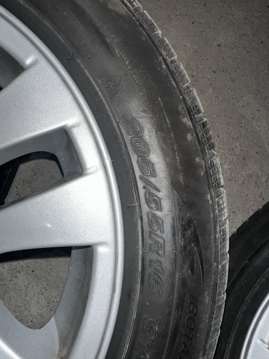 Джанти БМВ 16 5x120 + зимни гуми 205/55/R16