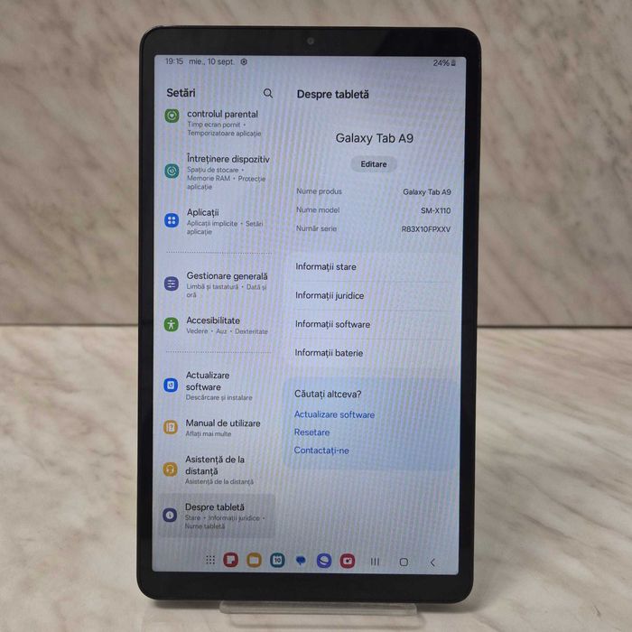 Tableta LENOVO Tab A9 64GB 4RAM Negru Zeus Amanet Rahova 31971