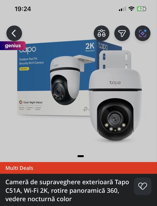 Camera supraveghere noua !