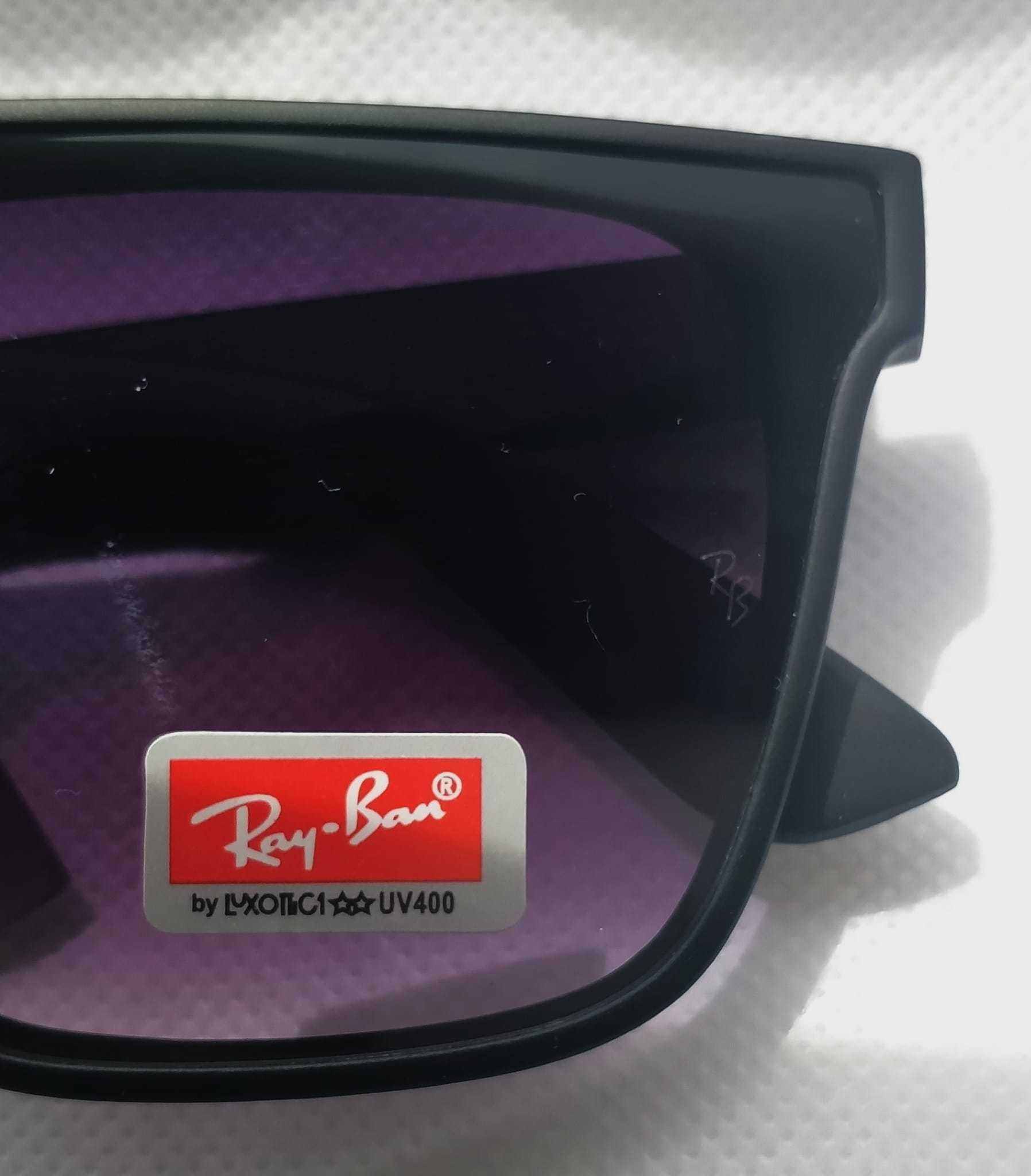 Ochelari de soare Ray-Ban RB3016 Clubmaster lentile mov