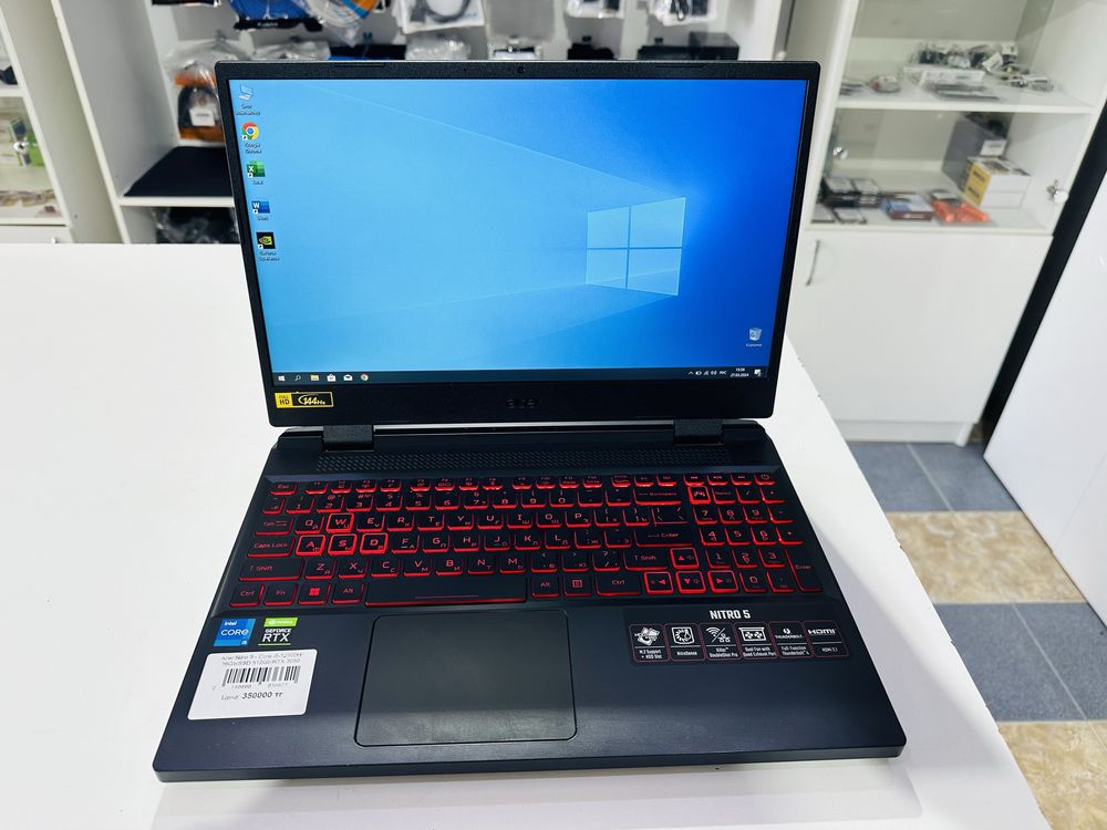 Рассрочка! Acer Nitro 5 - Core i5-12500H/ 16Gb/SSD 512Gb/RTX 3050