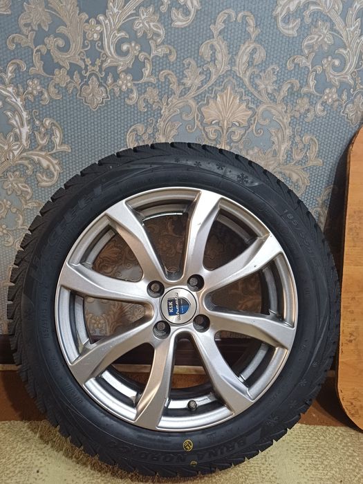 Зимний балон в комплекте с титановых диск