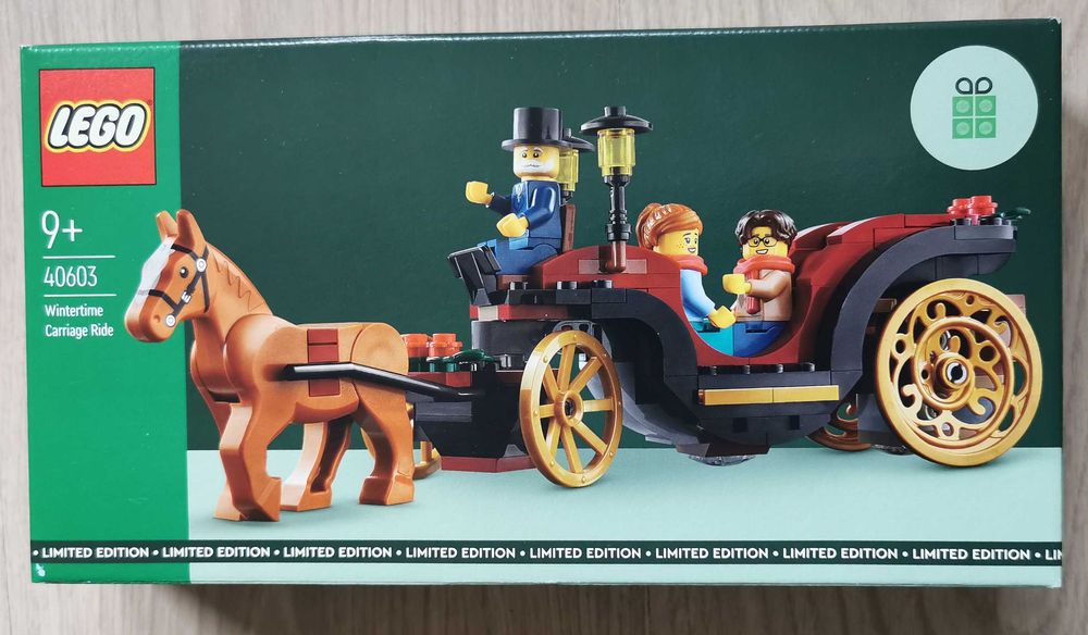 LEGO 40603 - Plimbare cu Trăsura, Iarna [SIGILAT]
