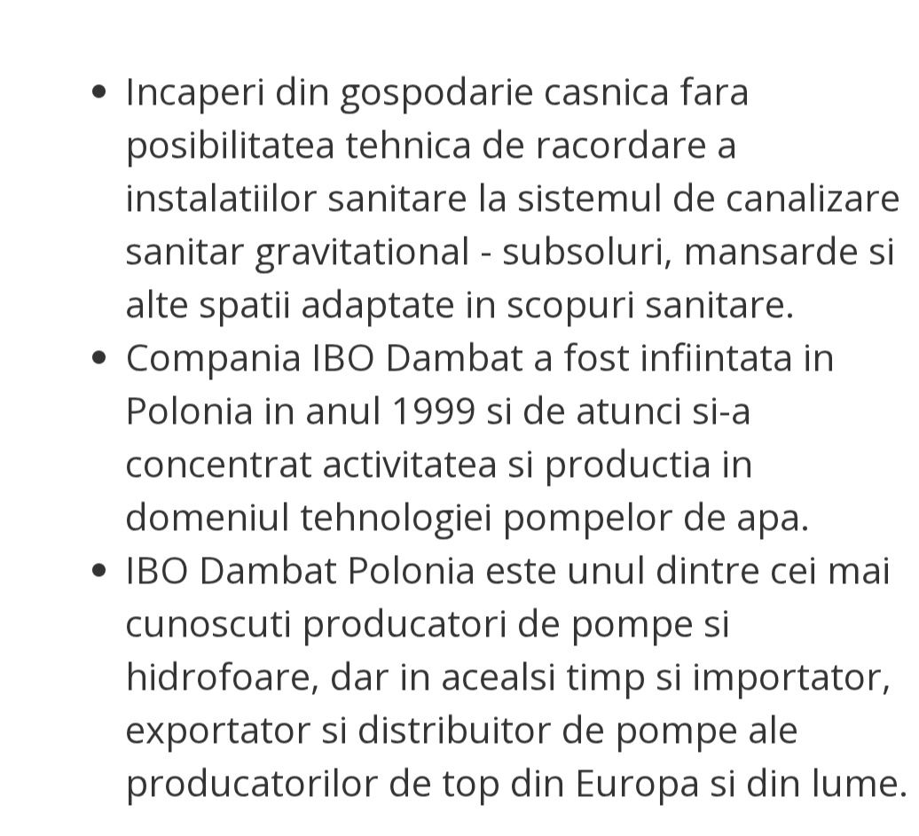 Se vinde pompa / tocător chiuveta aqusan mini toilet nou