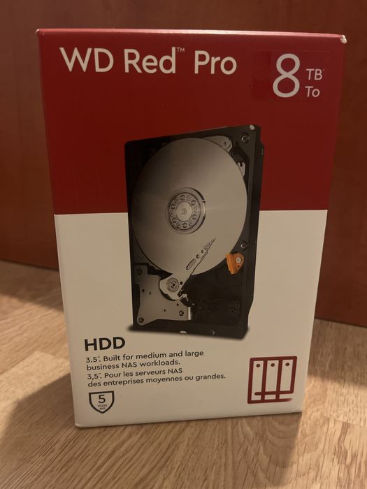 WD RED Pro 8TB nou…nou…nou…