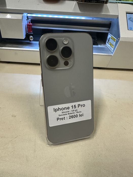 Iphone 15 pro / 128 gb / garantie