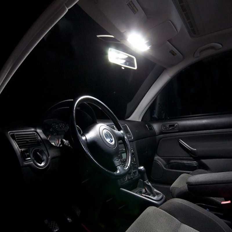 VW Golf LED интериор комплект GOLF 4 GOLF 5 GOLF 6 Canbus 3г ГАРАНЦИЯ