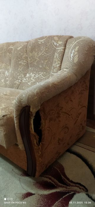 Продам раскладной диван б/у