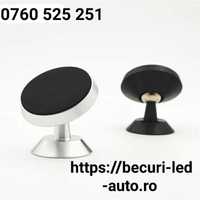 Suport Auto Magnetic Telefon Universal Cu Lipire Pe Bord Rotație 360°