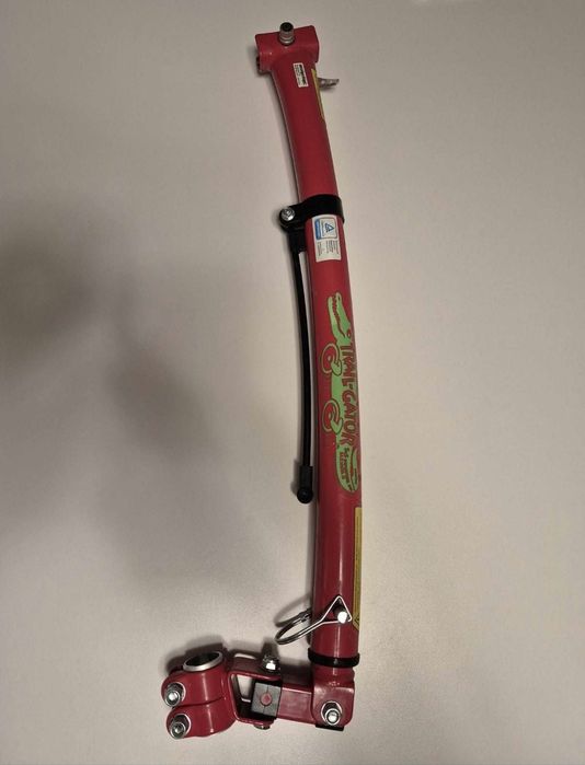 Bara tandem bicicleta copii