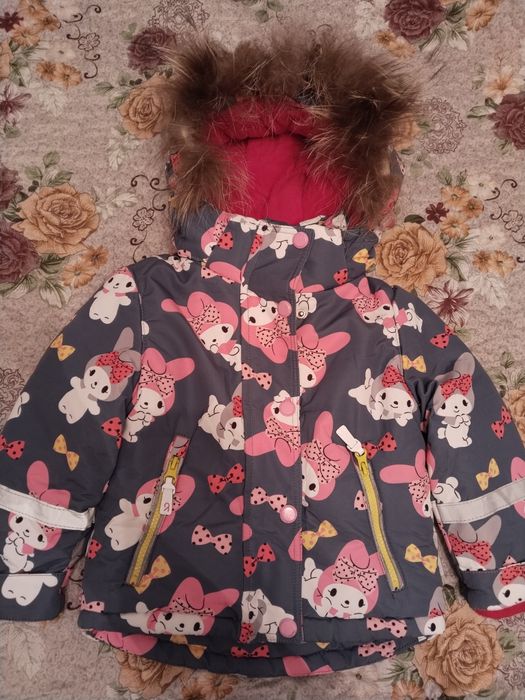 Комбинезон зимний для девочки