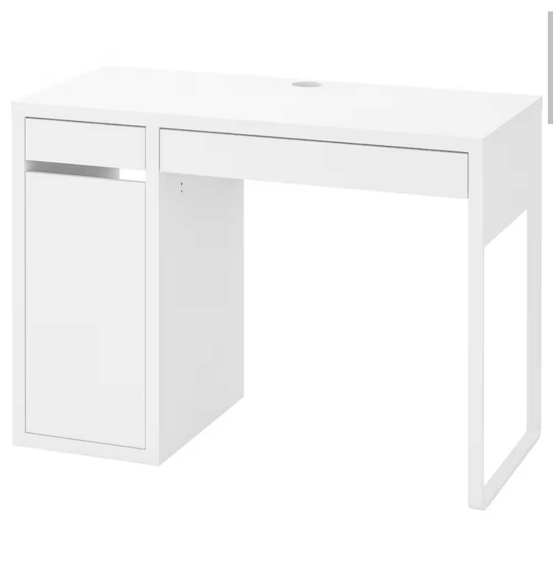 Бяло бюро IKEA MICKE