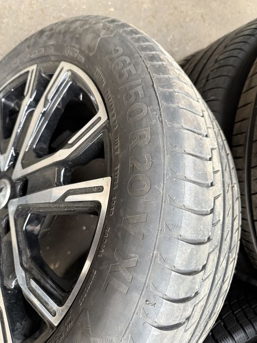 Jante originale Mitsubishi PAJERO / L200 cu anvelope 265/50 R20