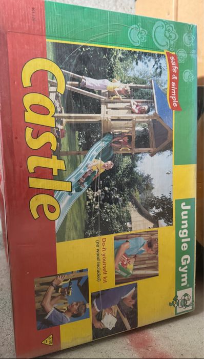 Kit de joaca Jungle Gym Castle/ Hut/ Tower noi sigilate