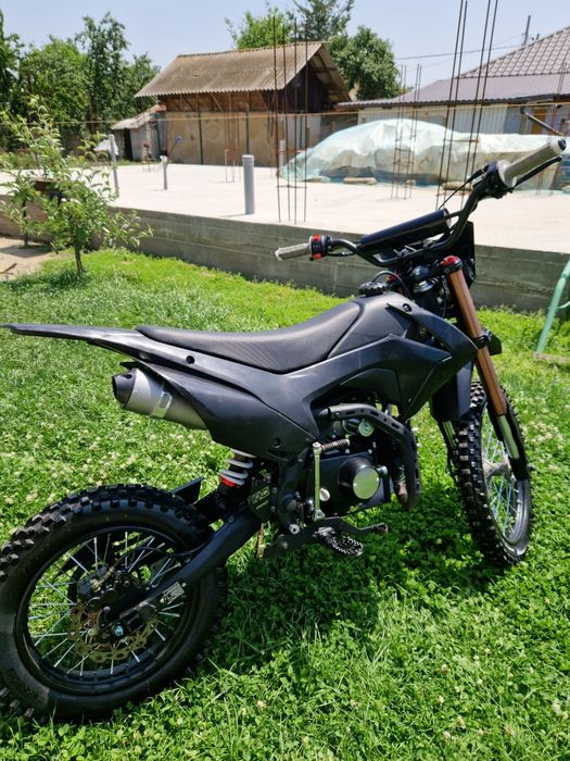 Motocicleta cross copii KXD 125cc, DB 609 Pro, 4T, roti 17"/14", E+K E
