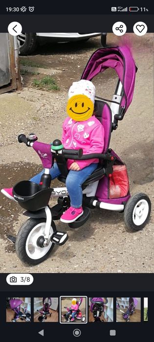 Tricicleta pliabilă