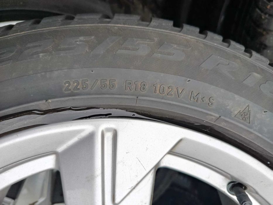 Jante Roti Audi A6 Cauciucuri Iarna 225 55 18