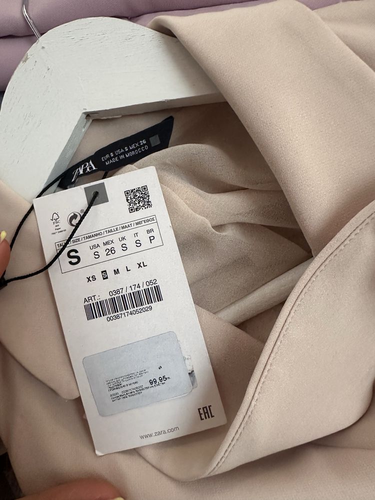 Zara рокля и гащеризон нови с етикет