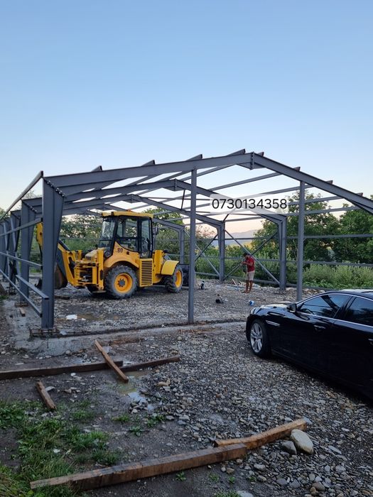 Vând hala metalică 40x15x4
