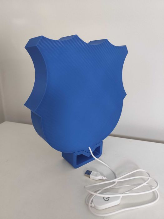 3д лампа FC Barcelona