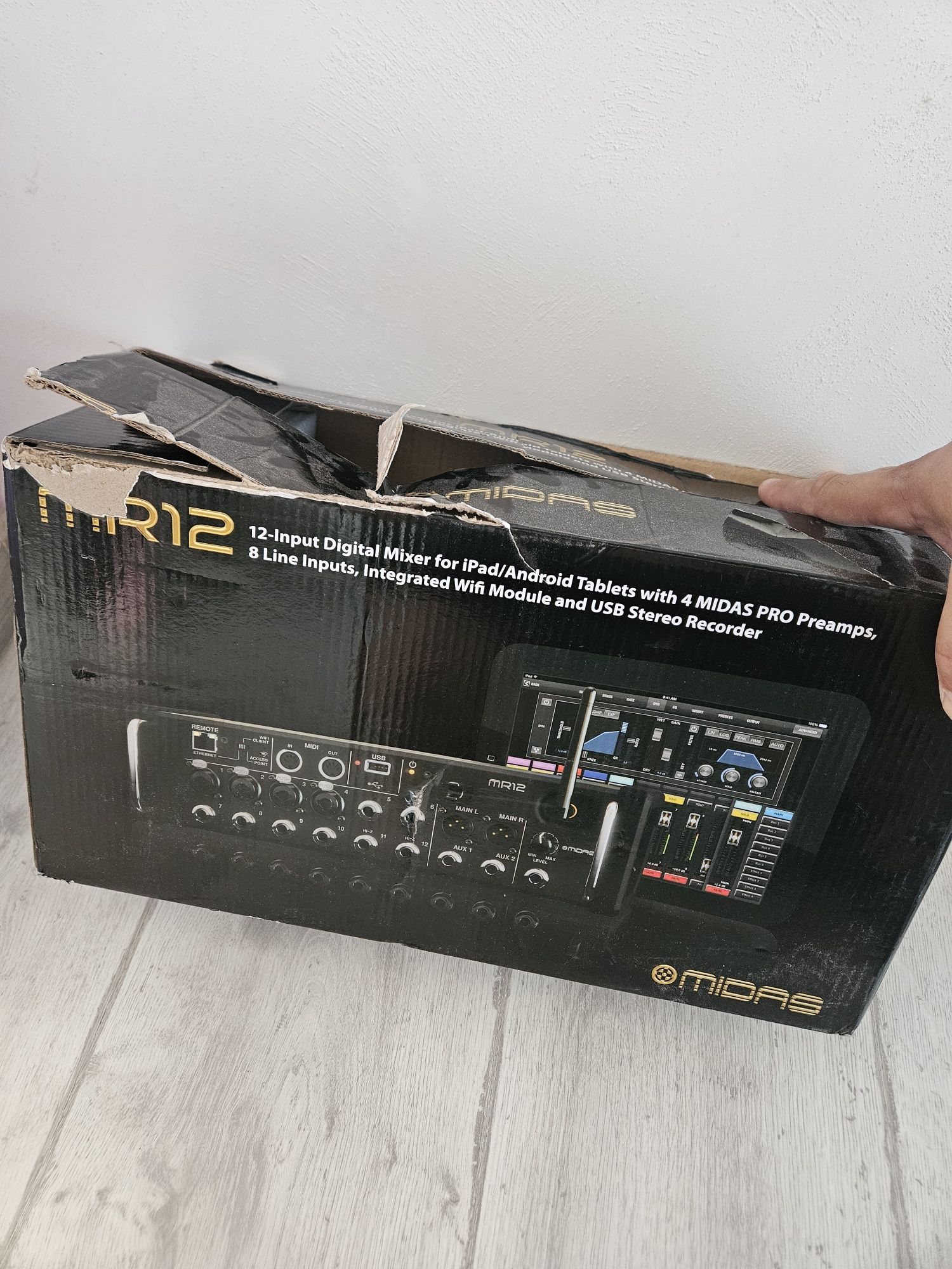Midas mr12 дигитален пулт