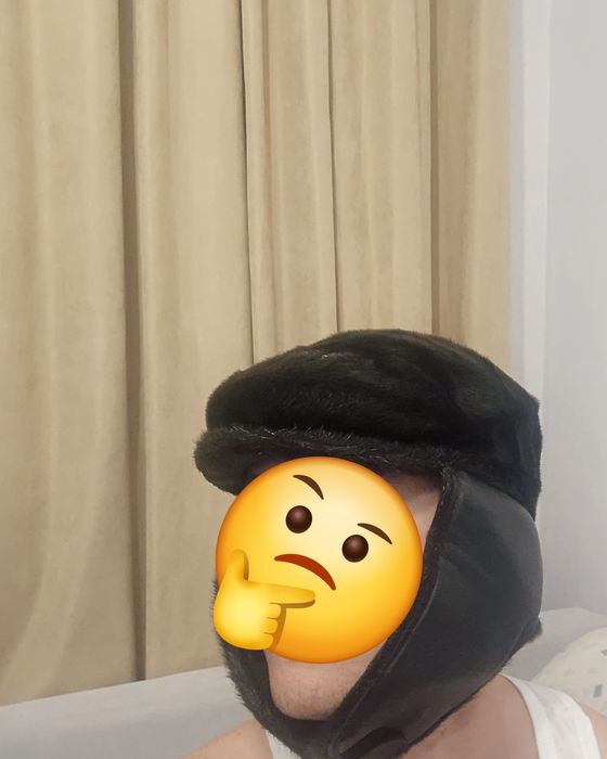 Шапка ушанка из нерпы