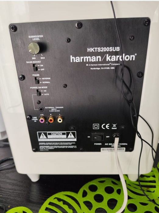 Harman Kardon HKTS 200 SUB
Sistemul este nou,