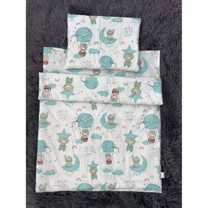 НОВИ  Комплект за детска количка Олекотена,Чаршаф и възглавница 15 лв