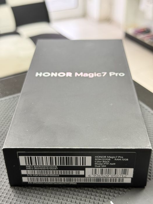 Honor Magic 7 Pro 5G,Black,512GB/12GB RAM *ЧистоНов*3г Гаранция*