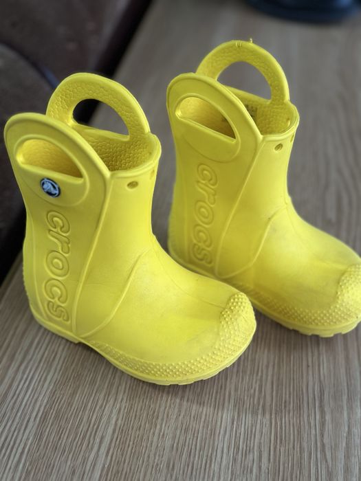 Cizme de ploaie crocs 22/23